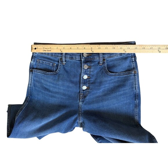 Everlane Vintage Skinny Jean Women's Size 30 Ankle High Rise Skinny Medium Wash - Picture 6 of 13
